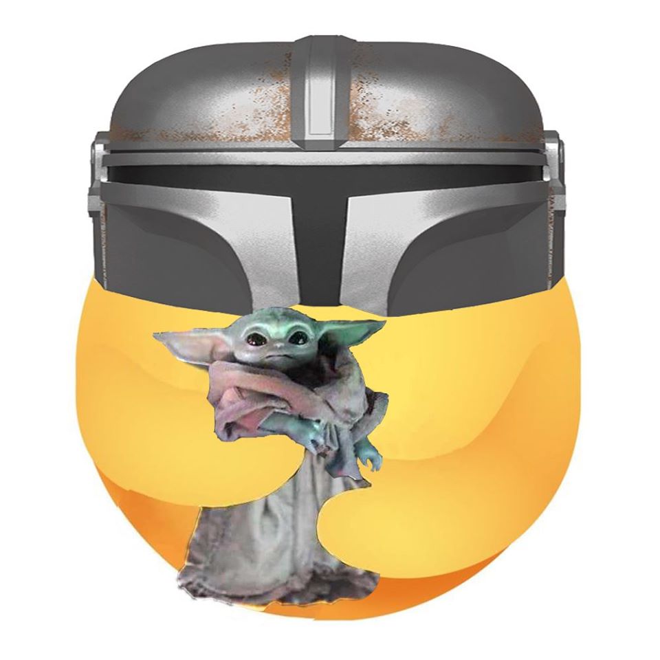 The meme features a picture of the character Baby Yoda from the Star Wars series, holding a cup of coffee in a scene from the show. The image is overlaid with a meme template featuring a "I can feel your eyes on me" expression, with the text "I can feel your coffee on me" written above it. The meme is a humorous take on the character's ability to sense the emotions of those around him, applying it to a mundane situation like being aware of someone's coffee.